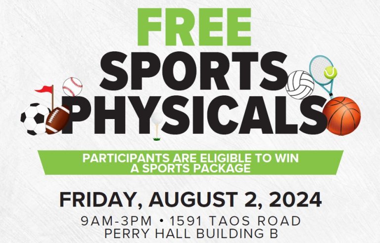 free sports physicals